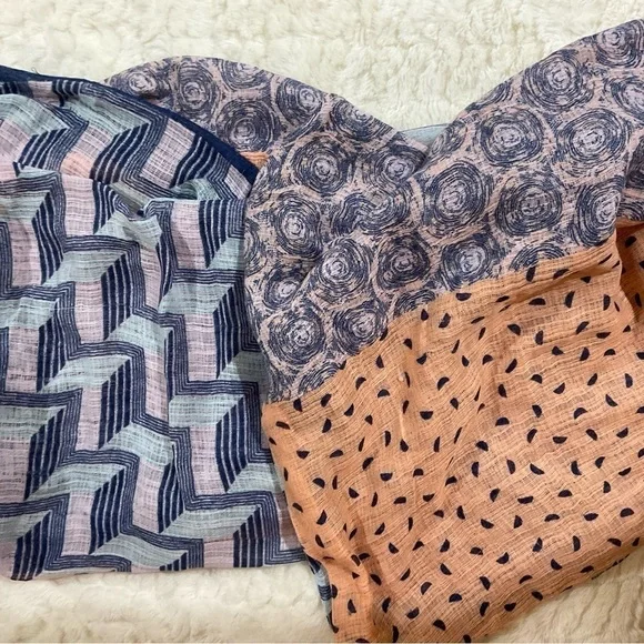 BCBGGeneration Multicolored Print Scarf - Picture 4 of 7